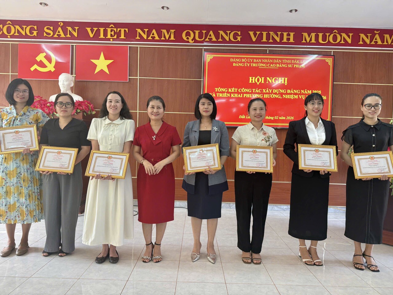 Hội nghị tổng kết công tác xây dựng Đảng năm 2025 và triển khai phương hướng, nhiệm vụ năm 2026